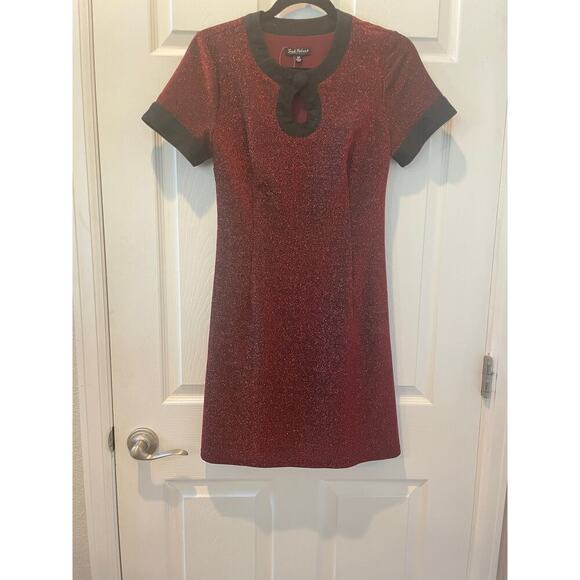 Unique Vintages X Smak Parlour Retro 1960s Sparkle Mini Dress Sz M#42 - Picture 1 of 8